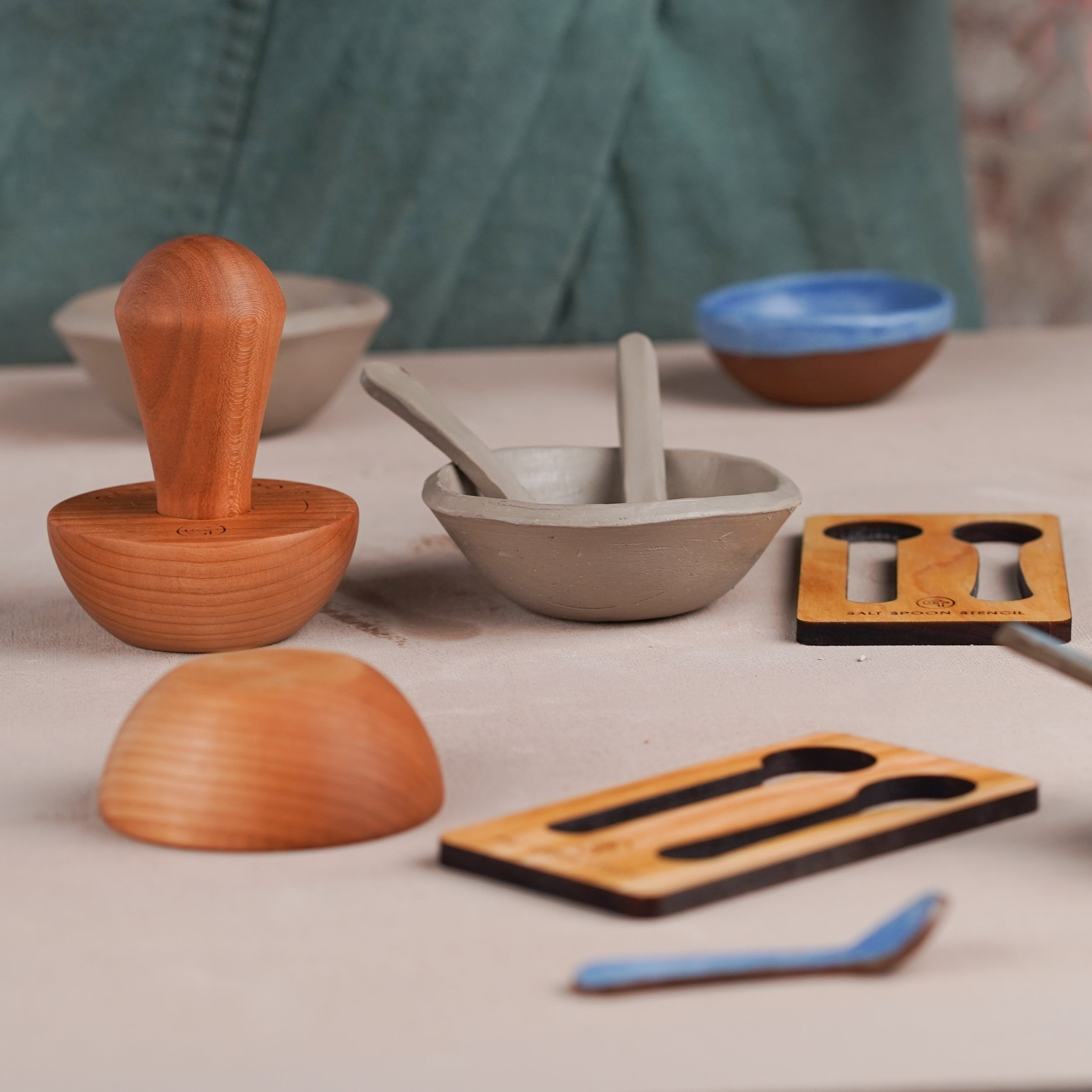 Salt Dish + Spoon Kit